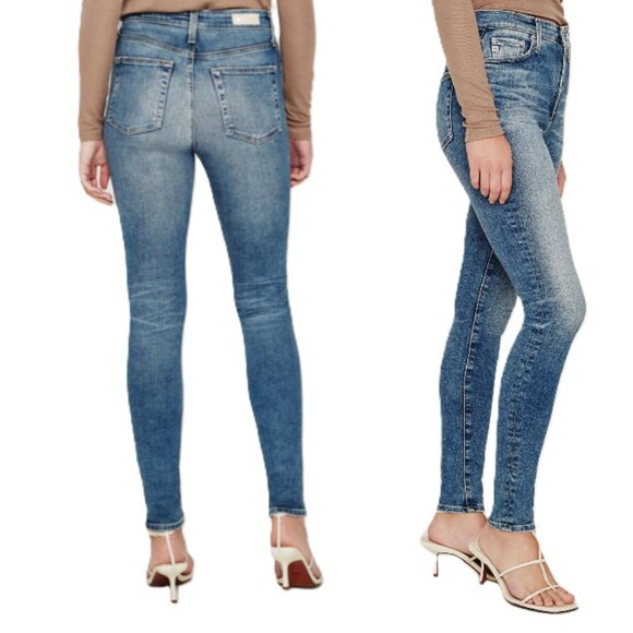 NWT Mila Super High-Rise Skinny Jeans Size 23, Ag Adriano Goldschmied - Picture 2 of 7